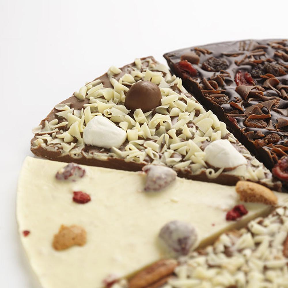 Our Design Your Own Pizza makes a unique chocolate gift.